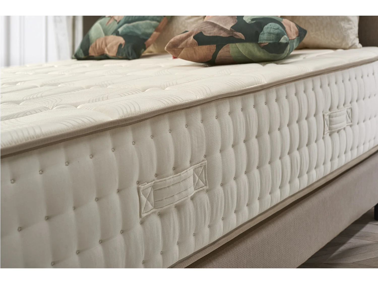 Naturalex - Luxury à ressorts ensachés 140x190 cm - Épais 30 cm - Visco Thermorégulateur - Tissu Premium - Confort - Haute Qualité - Respirabilité optimale