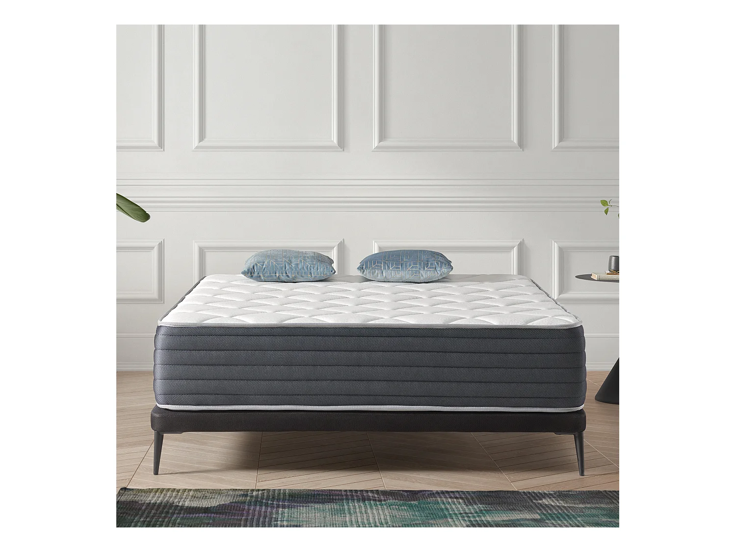 Naturalex - Matelas Aura à ressorts ensachés 180x200 cm - Épais 30 cm - Visco Thermorégulateur - Tissu Premium - Confort - Haute Qualité - Respirabilité optimale