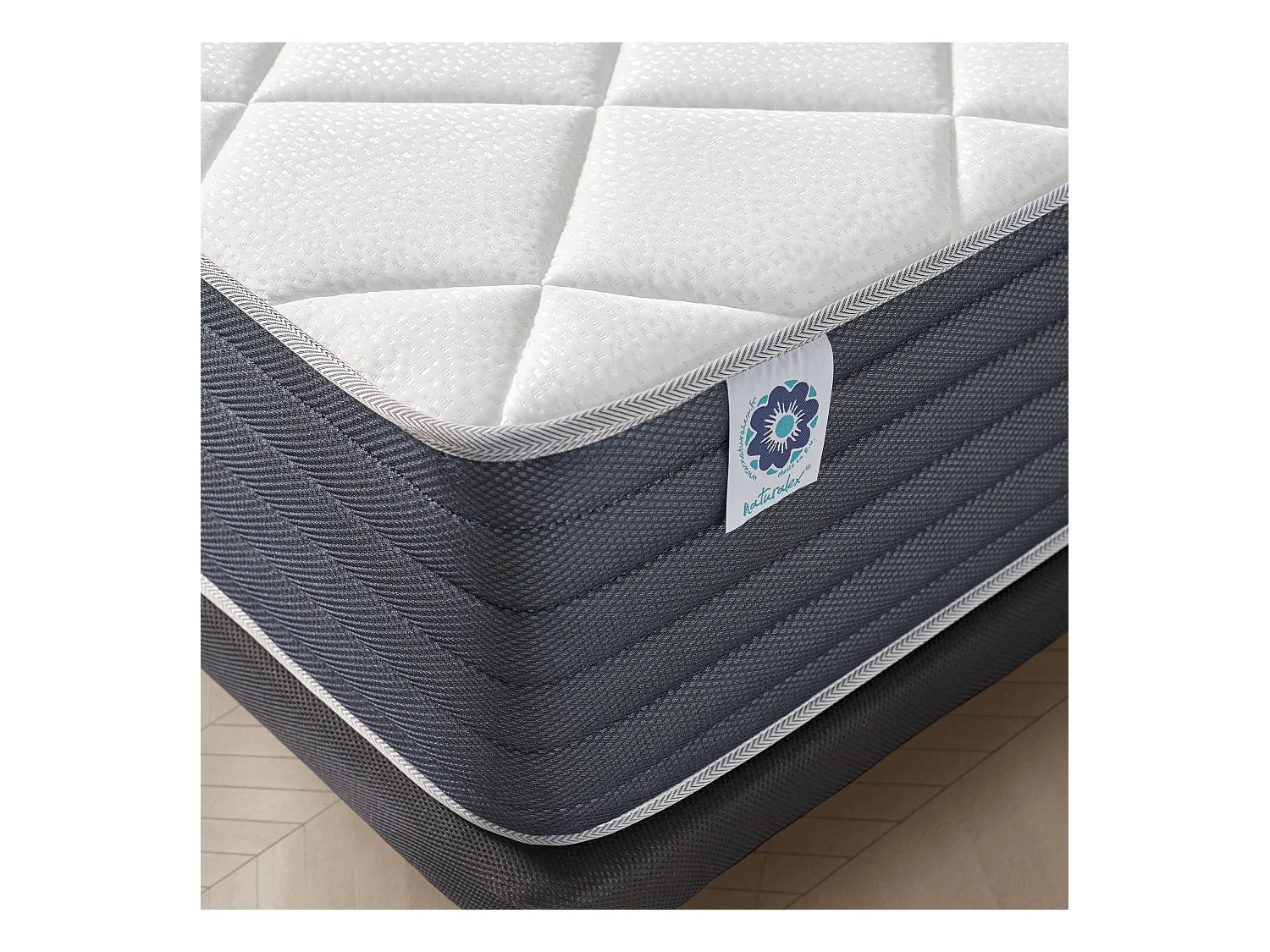 Naturalex - Matelas Aura à ressorts ensachés 180x200 cm - Épais 30 cm - Visco Thermorégulateur - Tissu Premium - Confort - Haute Qualité - Respirabilité optimale