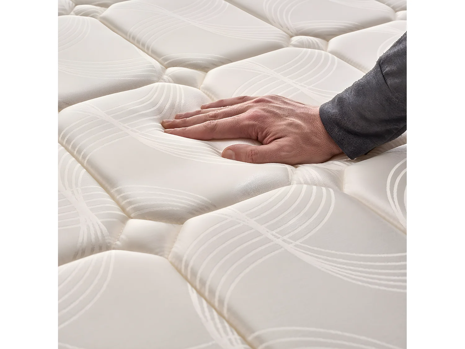 Naturalex - Luxury à ressorts ensachés 160x200 cm - Épais 30 cm - Visco Thermorégulateur - Tissu Premium - Confort - Haute Qualité - Respirabilité optimale