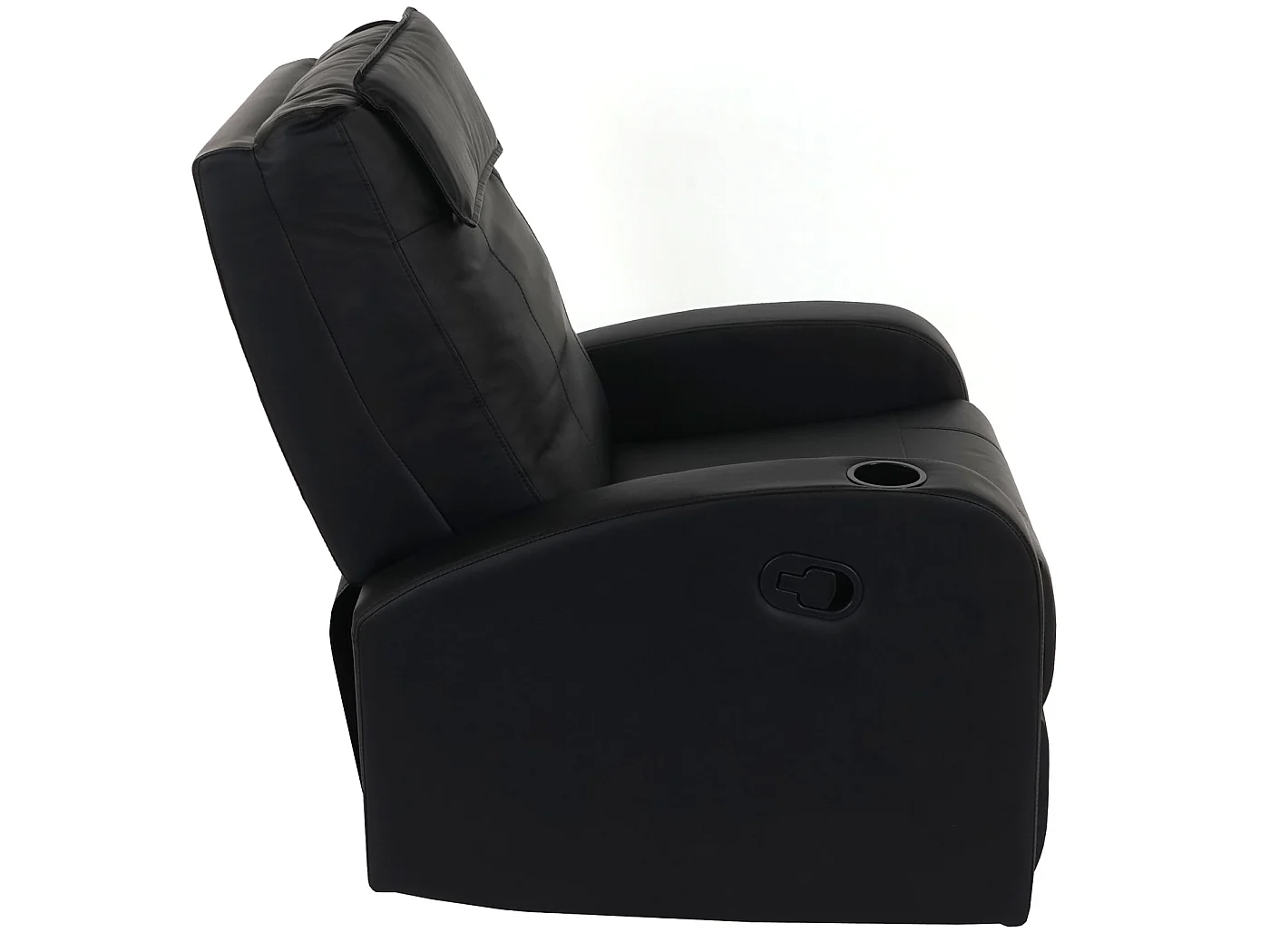 Relaxfauteuil Brussel,  zwart