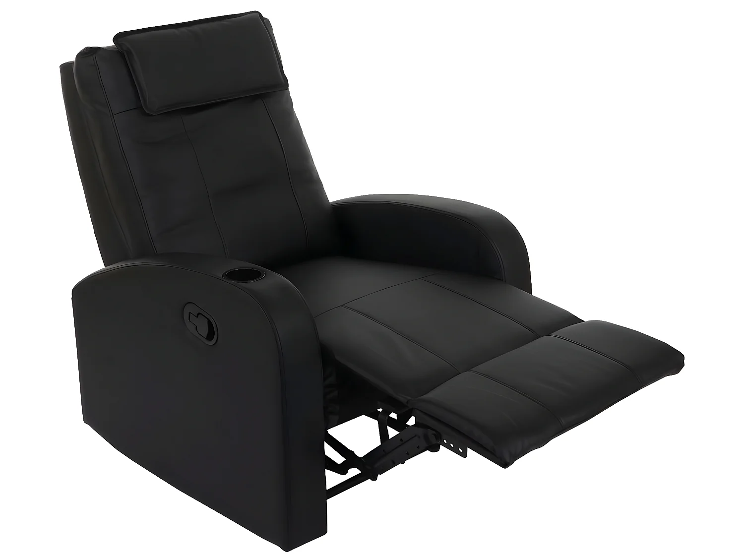 Relaxfauteuil Brussel,  zwart