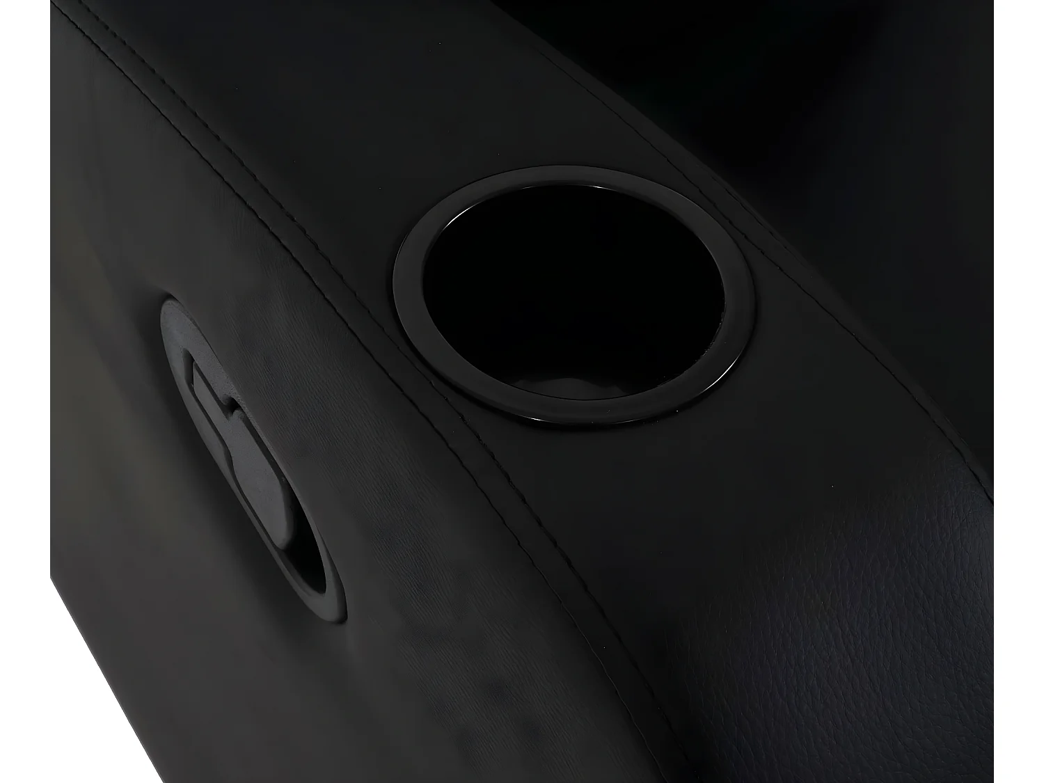 Leżanka Bruksela,  czarny