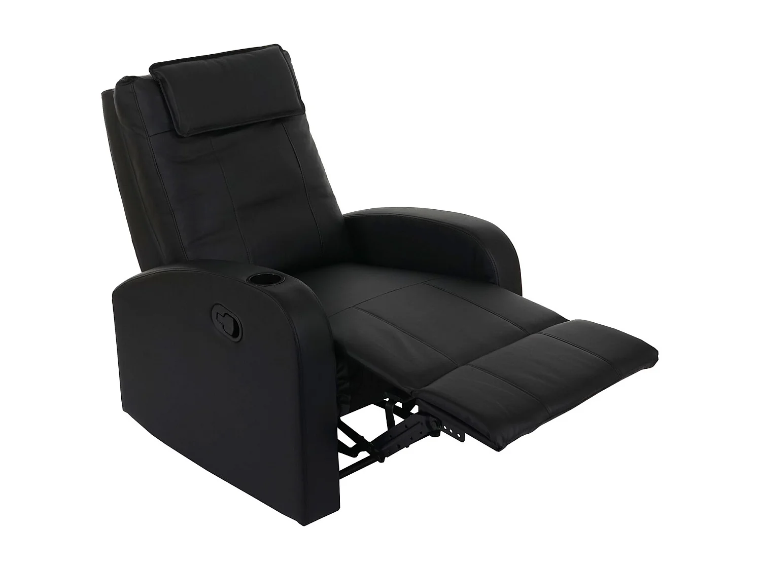 Relaxfauteuil Brussel,  zwart