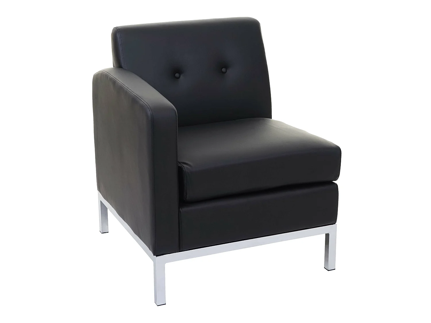 Fauteuil MCW-C19 Elément latéral Extensible,  noir