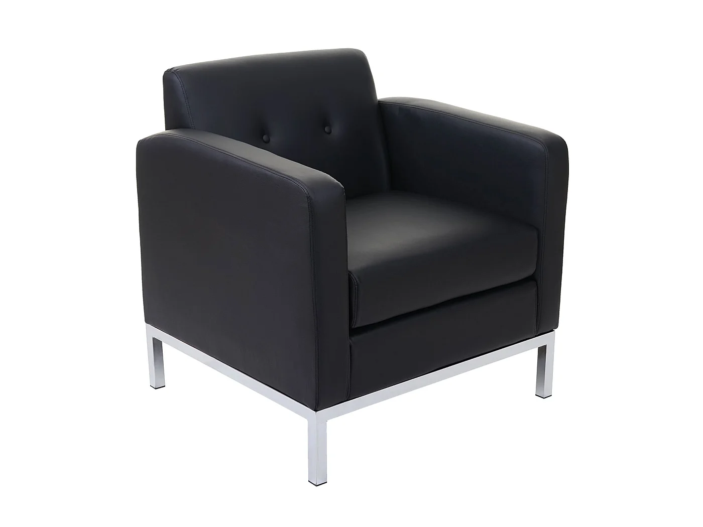 Fauteuil MCW-C19 Extensible,  noir