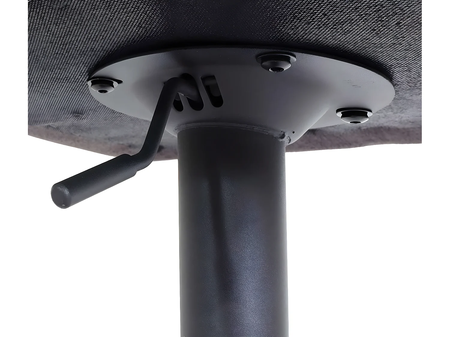 Barhocker MCW-M67, Dunkelgrau Fuß schwarz