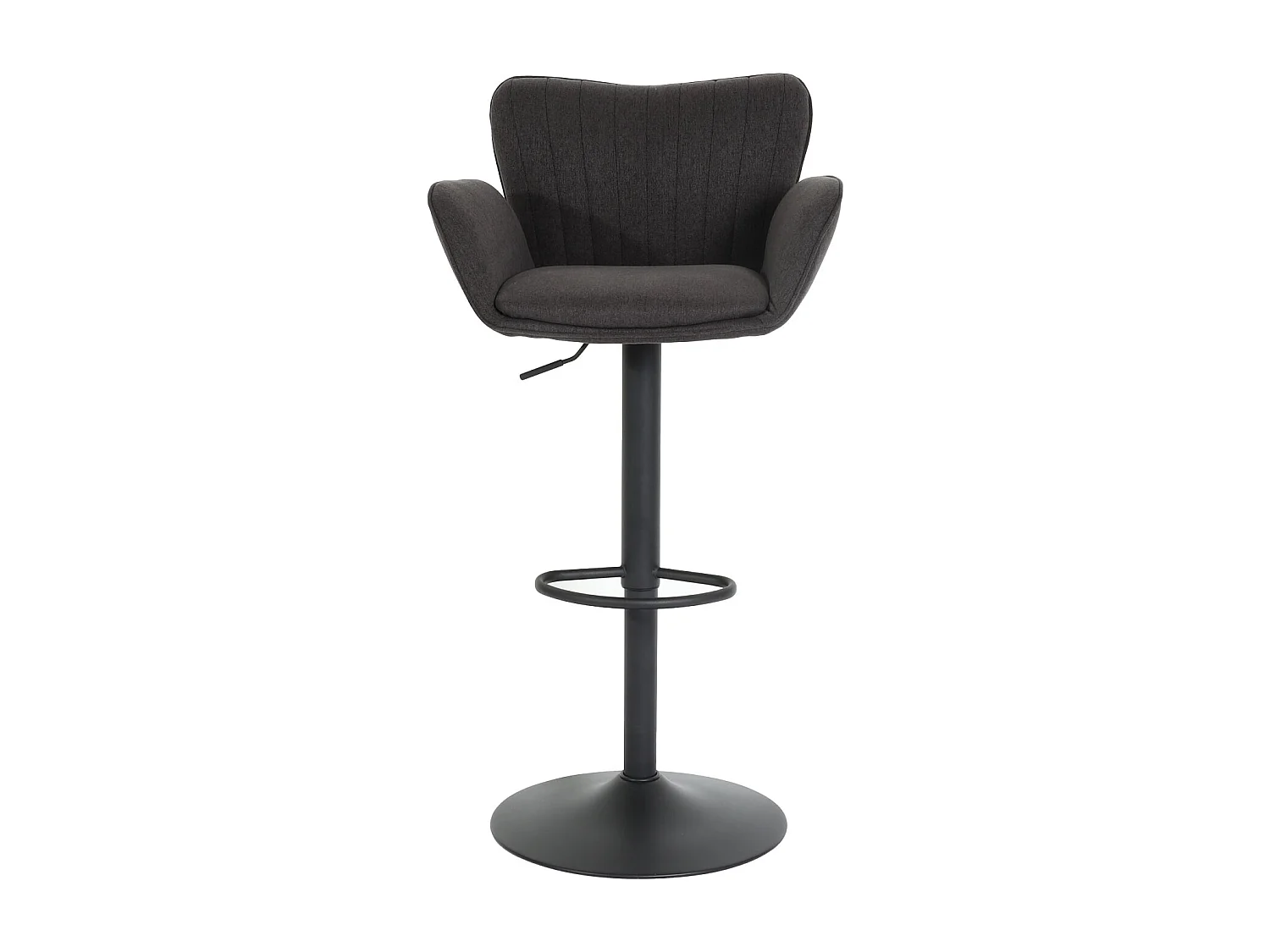 Barhocker MCW-M67, Dunkelgrau Fuß schwarz