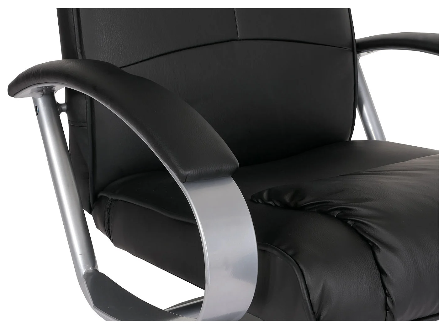 Leżanka Siena z taboretem,  czarny