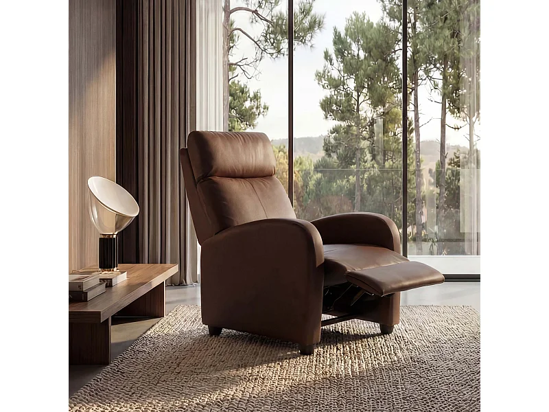 Relaxsessel Dallas, Braun