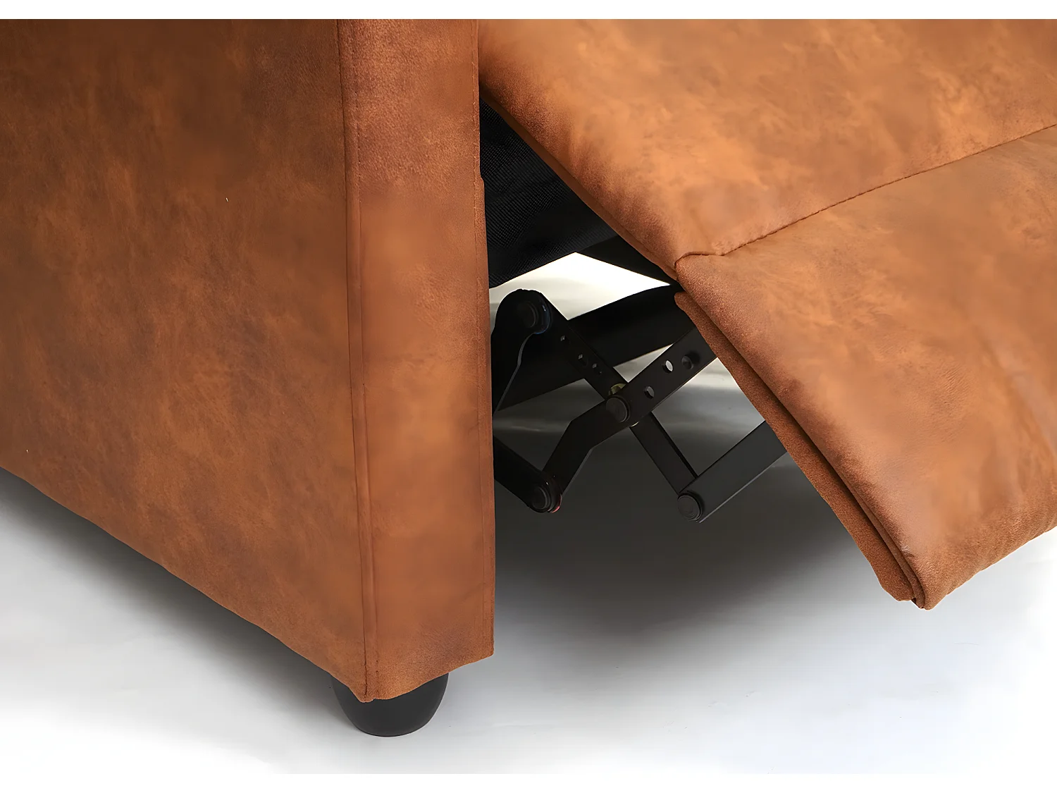 Relaxsessel MCW-F76, Vintage Wildlederimitat