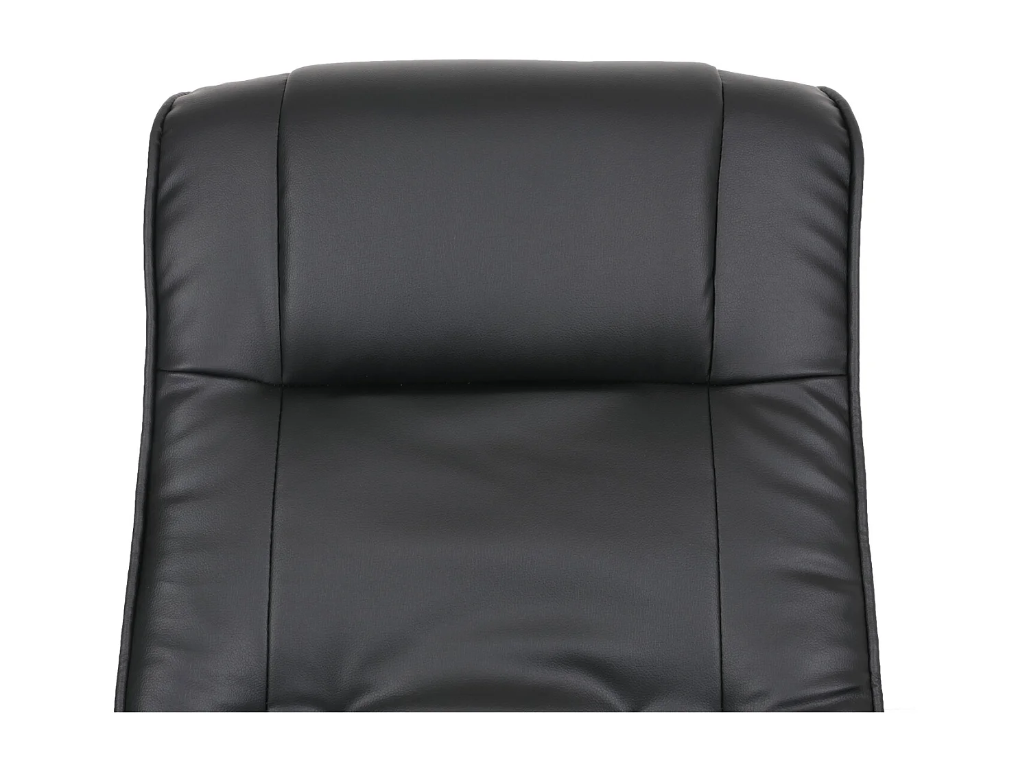 Relaxsessel Aprilia mit Hocker, Schwarz