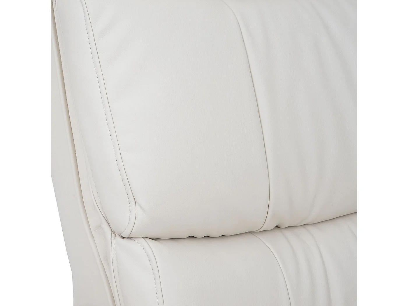 Relaxfauteuil MCW-C16,  kunstleer crème