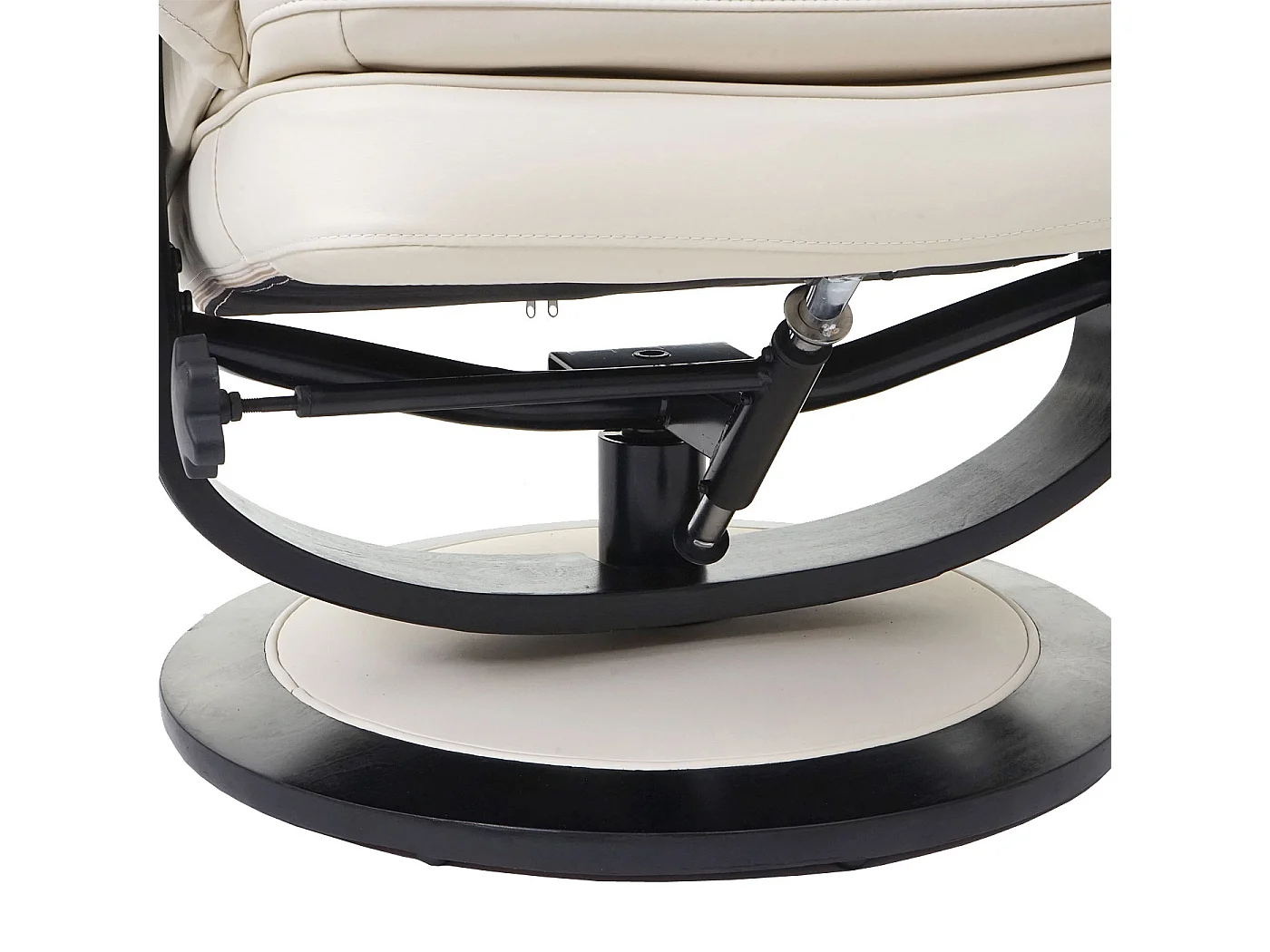 Relaxfauteuil MCW-C16,  kunstleer crème