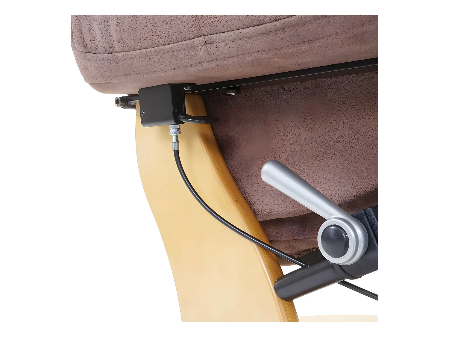 Leżanka Windsor 2,  antyczny brąz, naturalny brąz