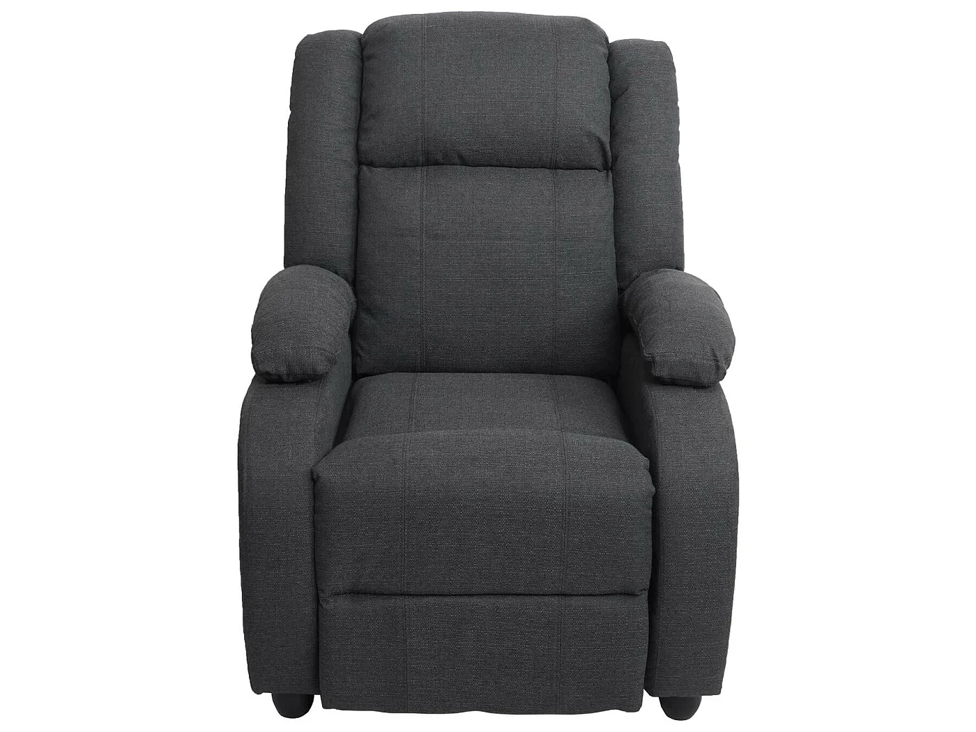 Fotel telewizyjny Glasgow,  Ciemnoszary