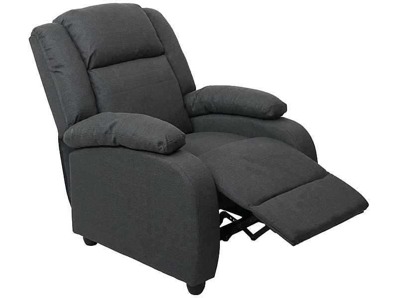 Fernsehsessel Glasgow, Dunkelgrau