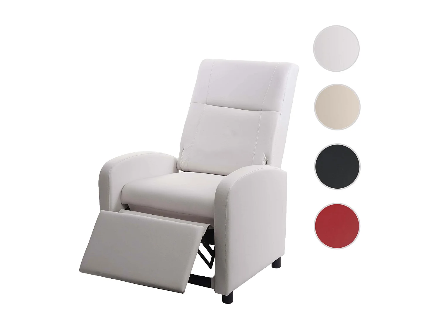 Leżanka MCW-H18,  biały