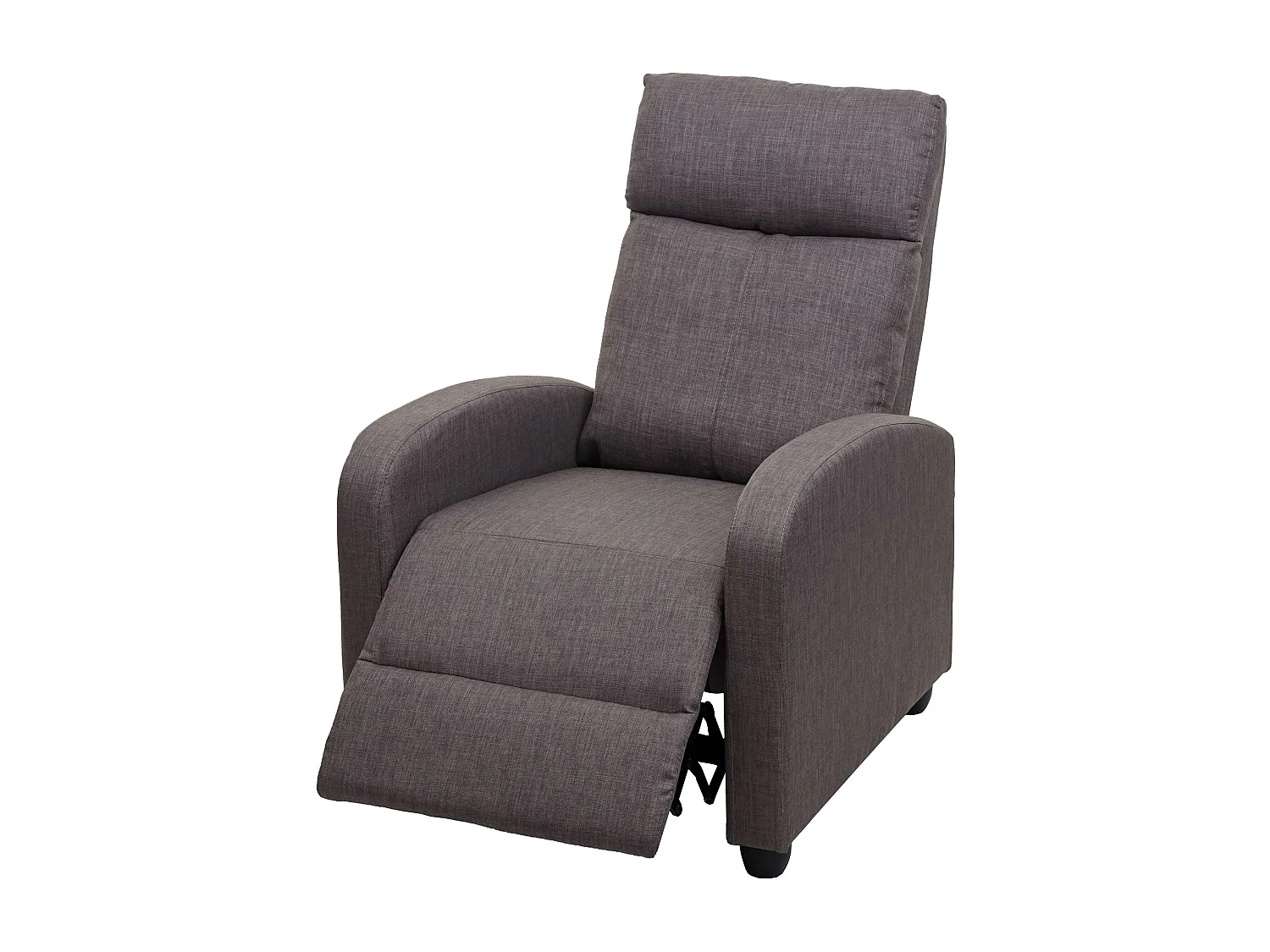 Relaxfauteuil MCW-F76,  grijsbruin