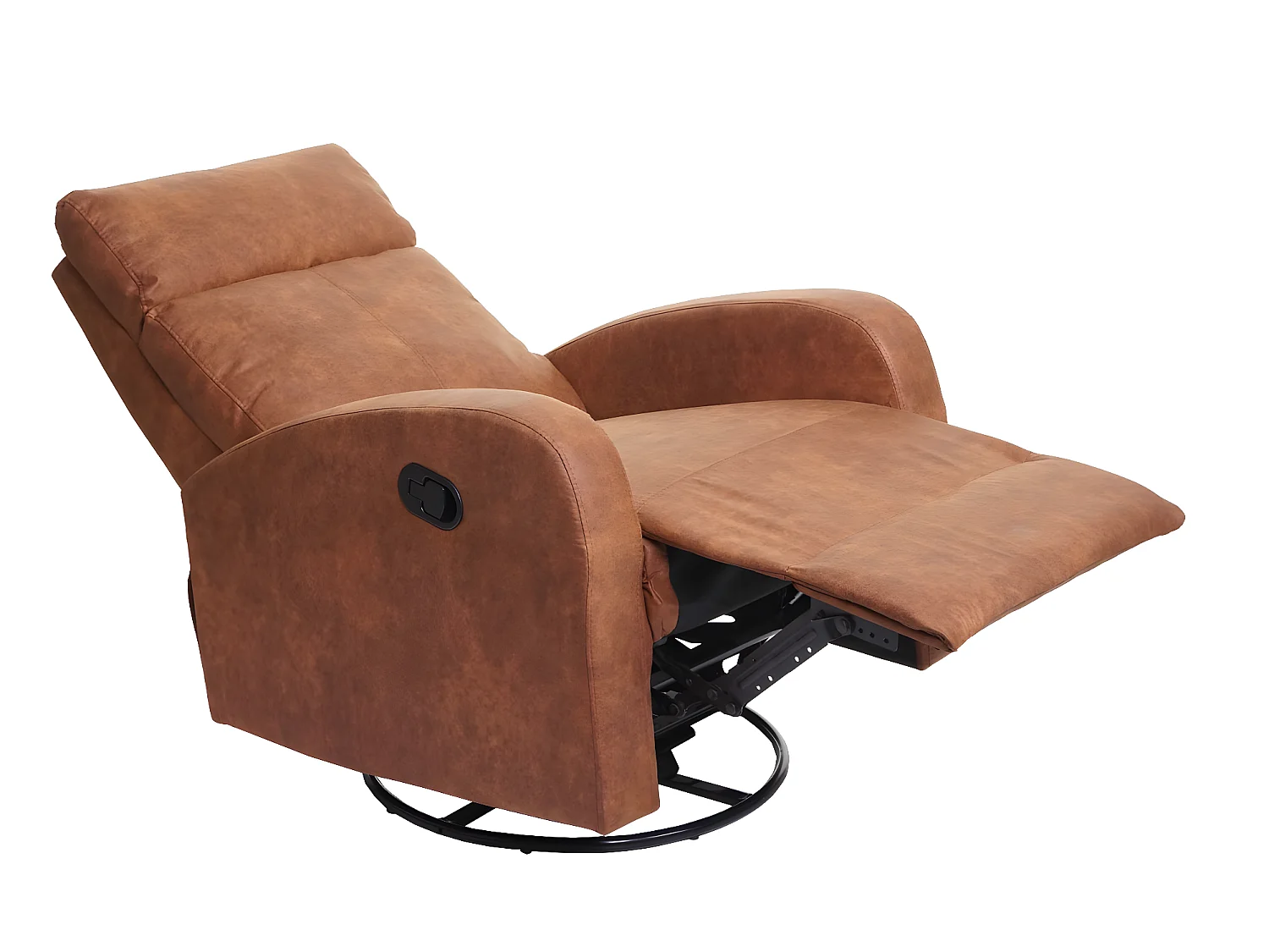 Fotel telewizyjny MCW-A54 Premium,  Tkanina imitacja zamszu