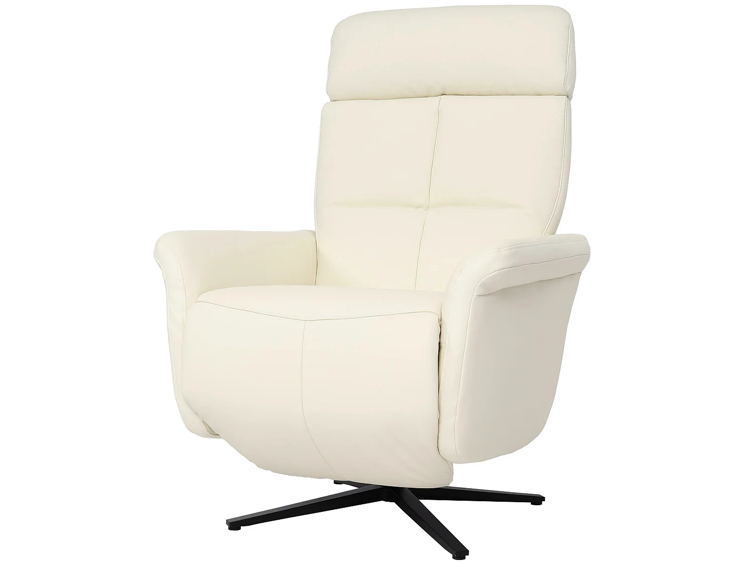 Relaxfauteuil MCW-L10,  crème-wit