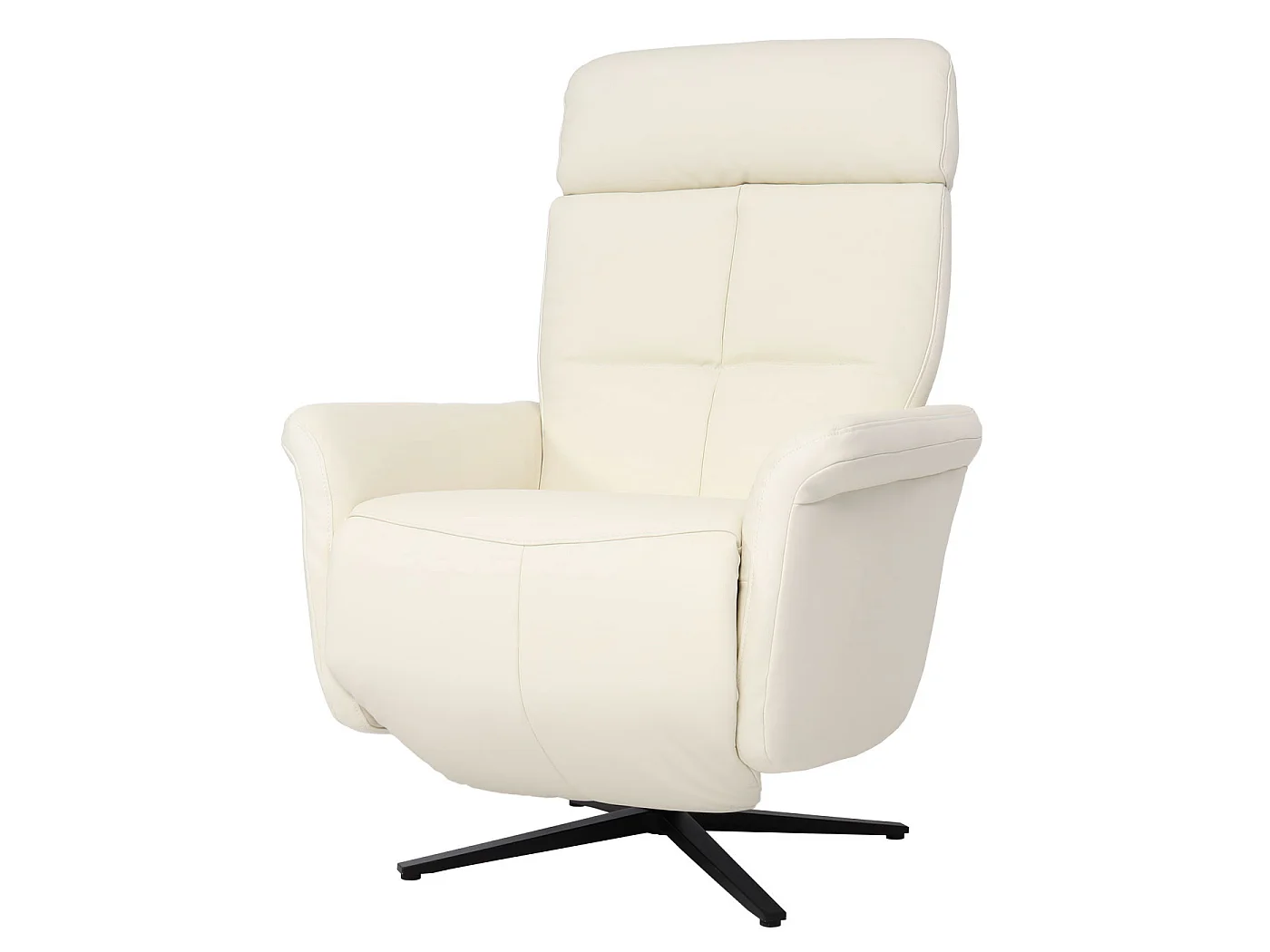 Relaxfauteuil MCW-L10,  crème-wit