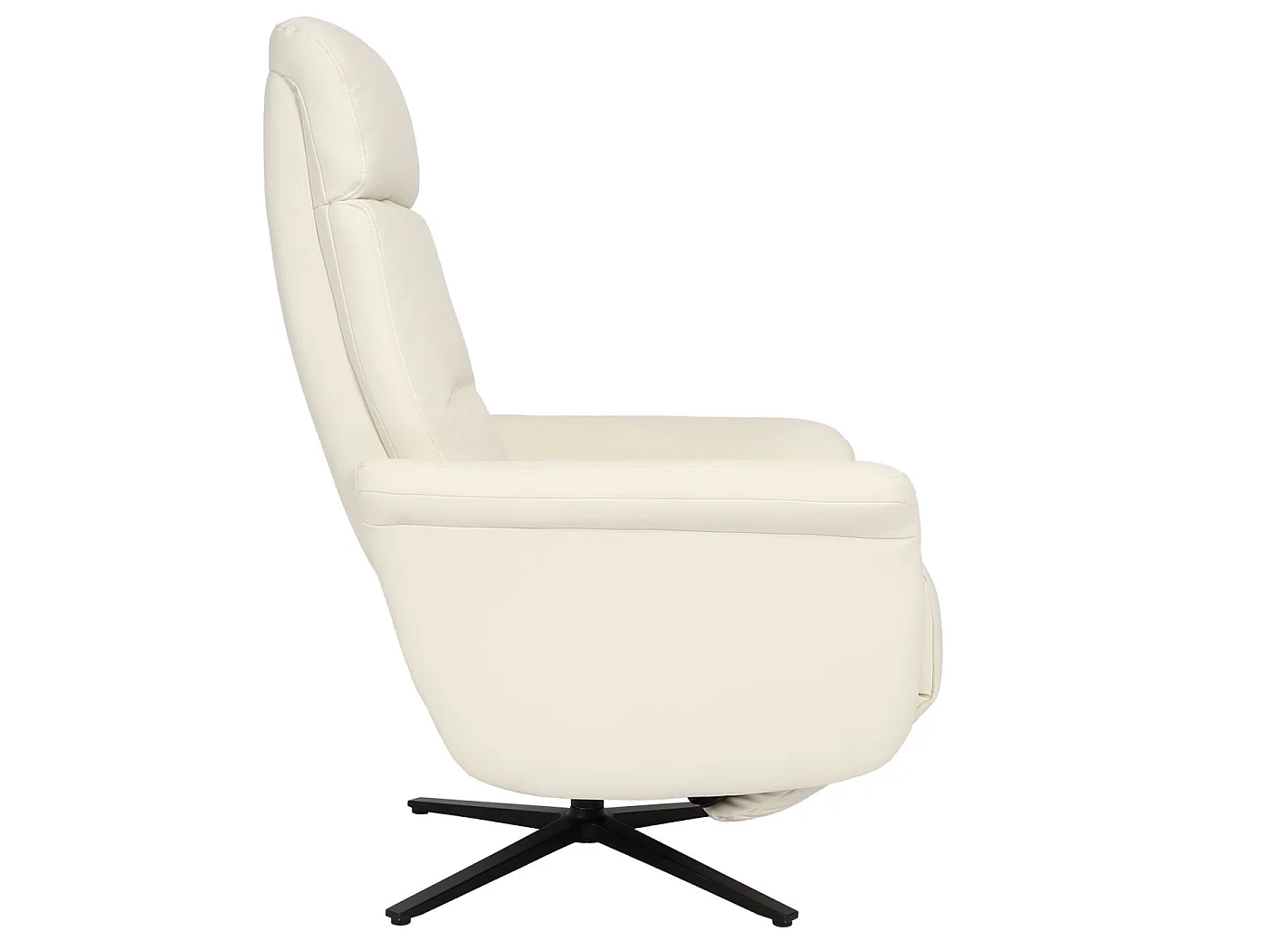 Relaxfauteuil MCW-L10,  crème-wit