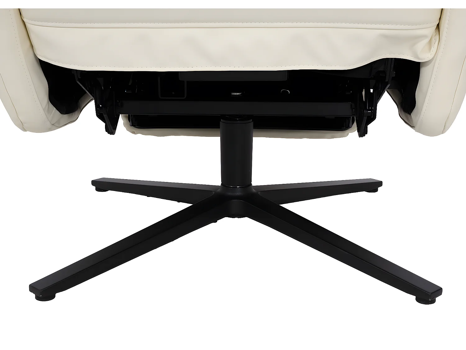 Relaxfauteuil MCW-L10,  crème-wit