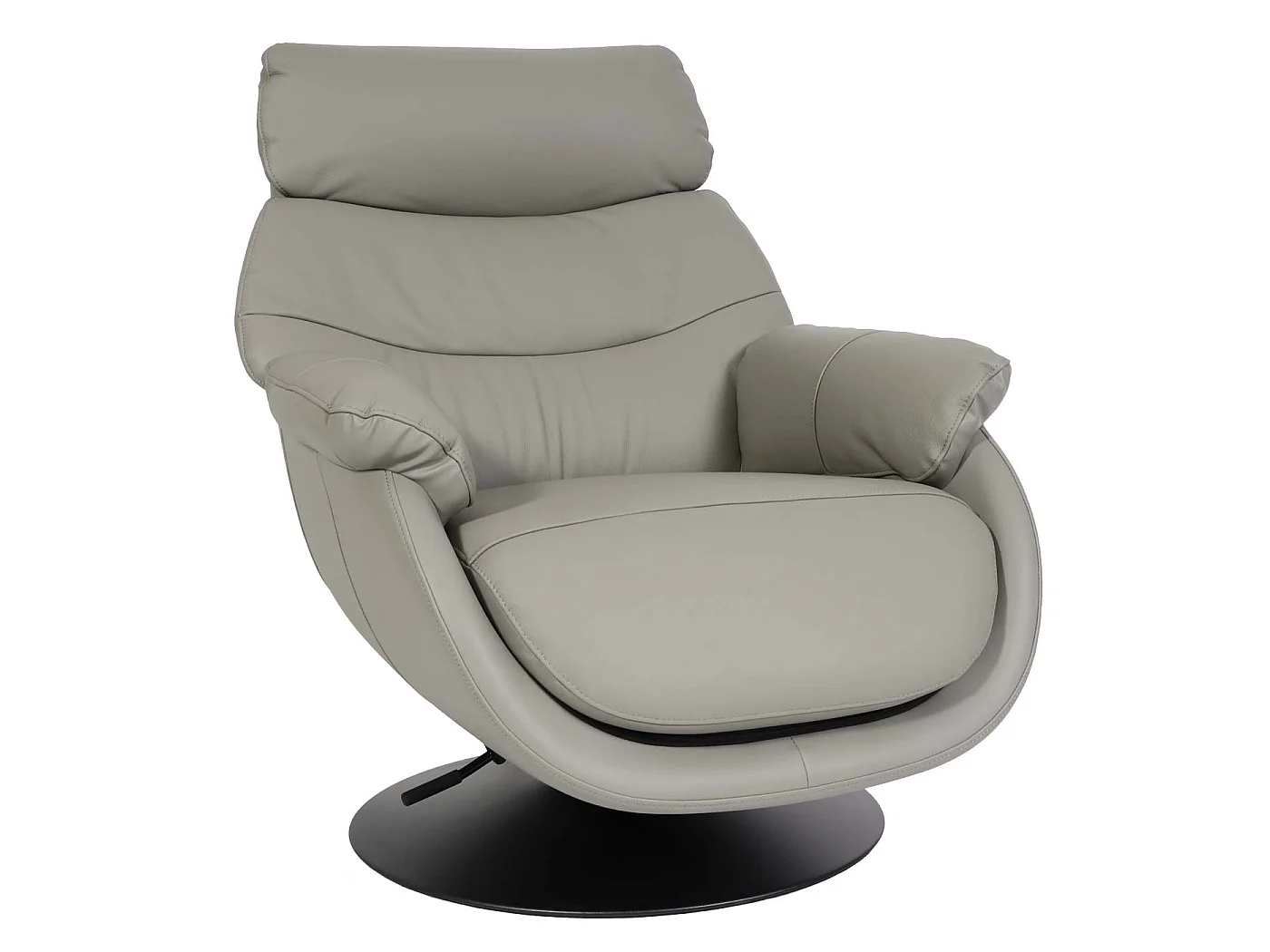 Relaxsessel mit Hocker MCW-K99, Grau