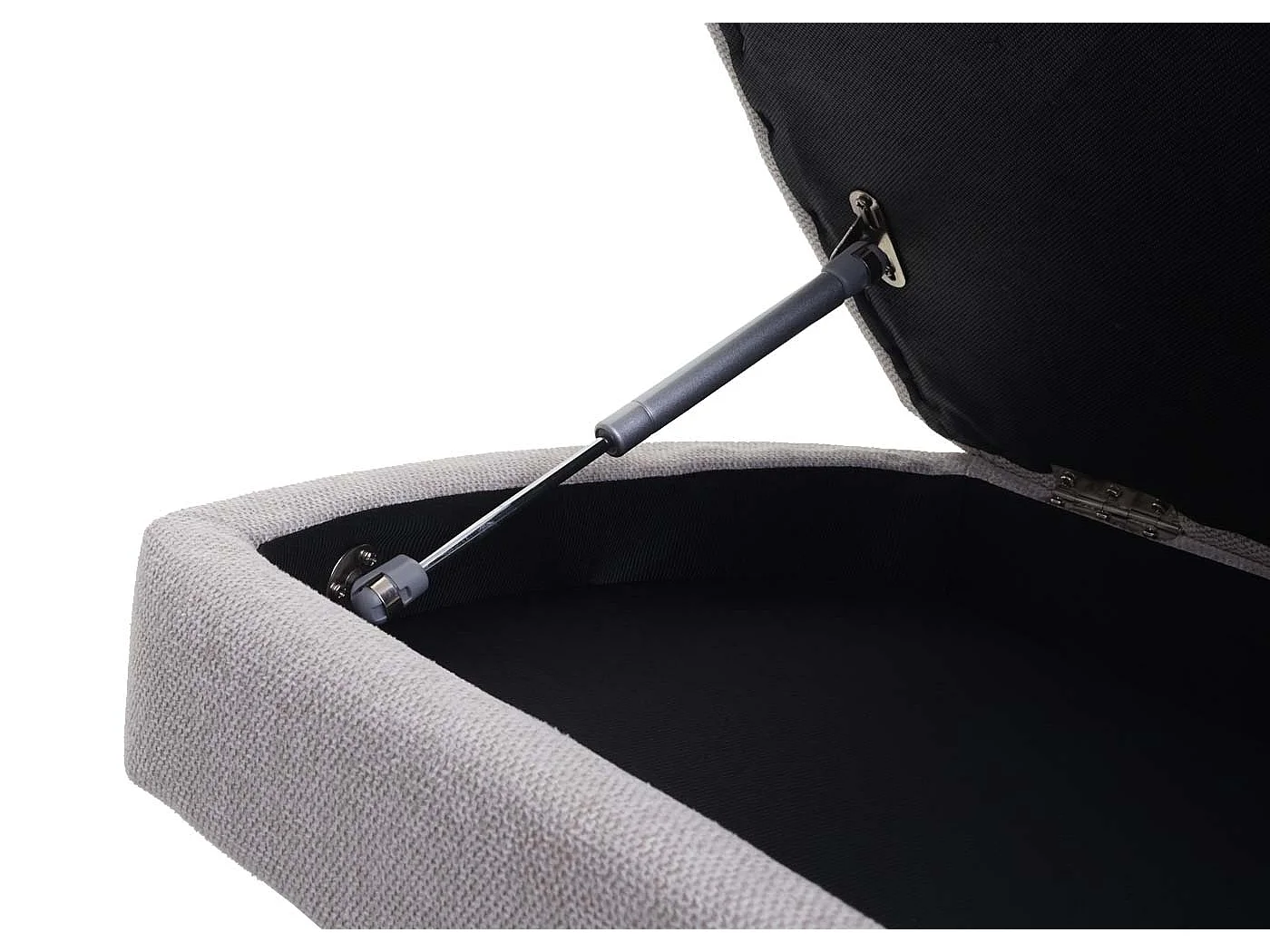 Leżanka MCW-C16,  tkanina/tekstylia kremowo-beżowy