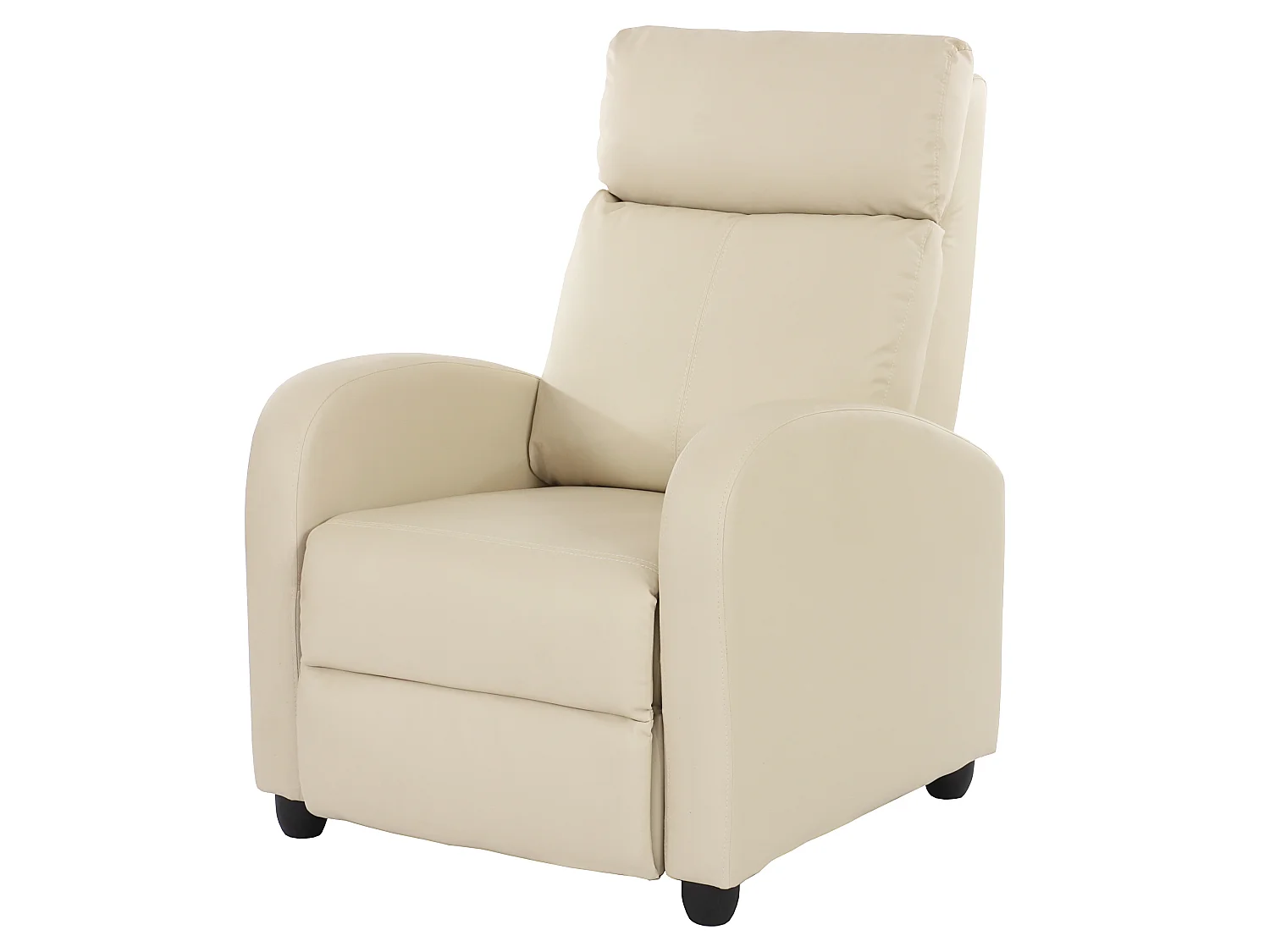 Fotel relaksacyjny Dallas,  kremowy