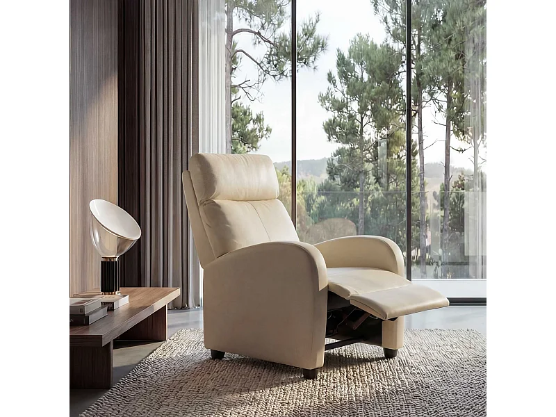 Relaxsessel Dallas, Creme