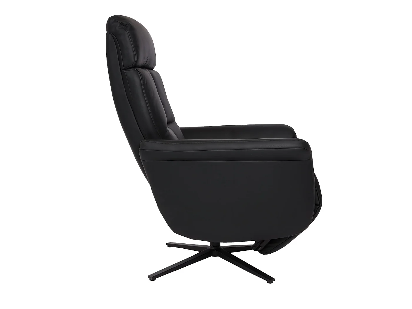 Relaxfauteuil MCW-L10,  zwart