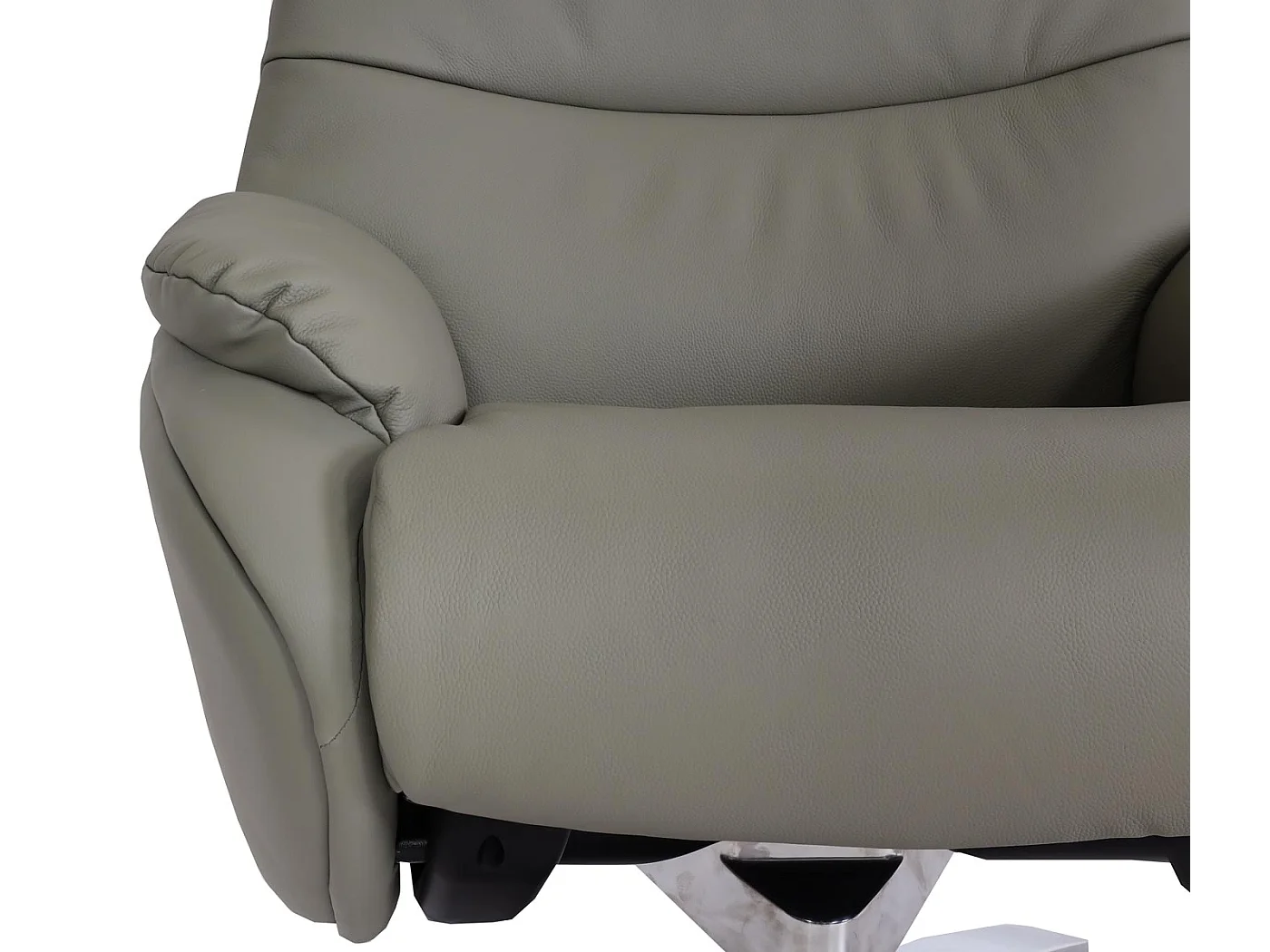 Leżanka z taboretem MCW-K98,  szary