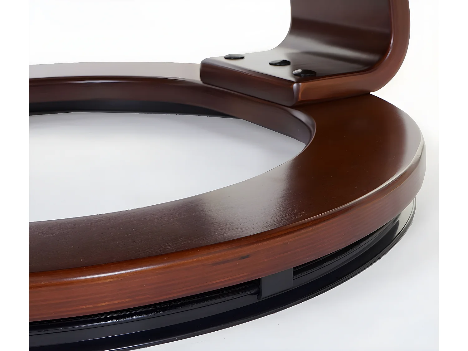 Relaxsessel Windsor 2, Dunkelgrau, Walnuss-Optik