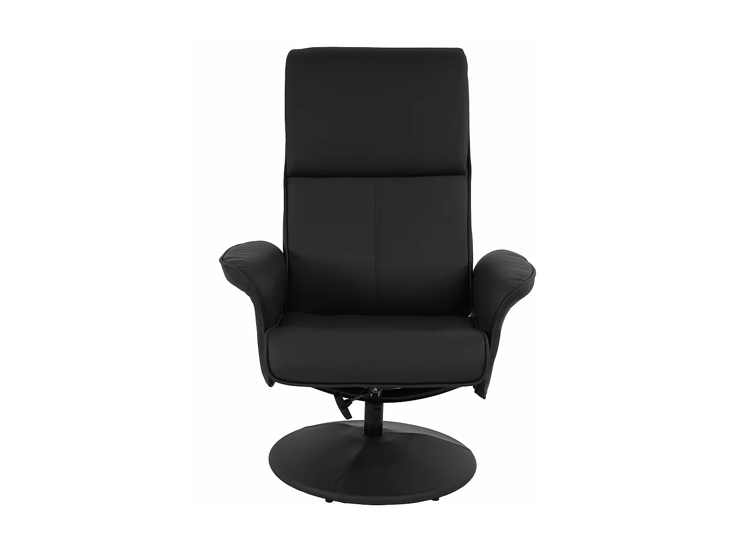 Relaxfauteuil Stockholm,  kunstleer, zwart