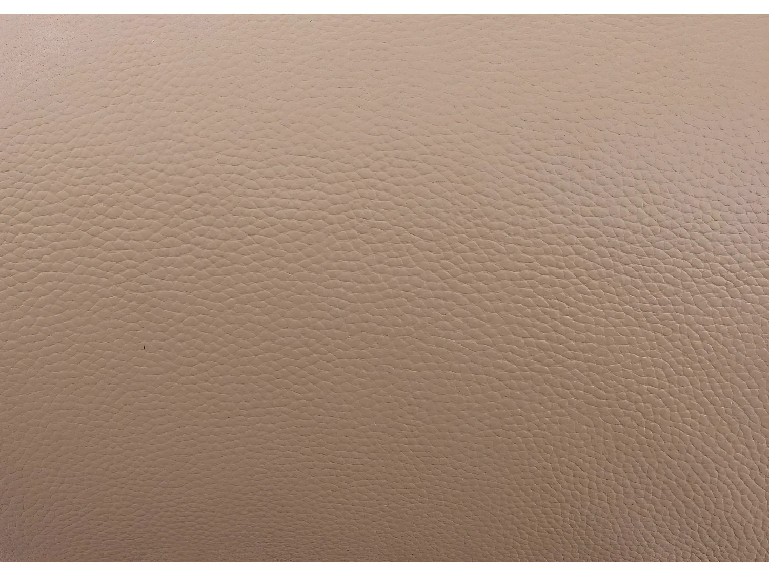 Obrotowa leżanka MCW-L11, pełna skóra,  taupe