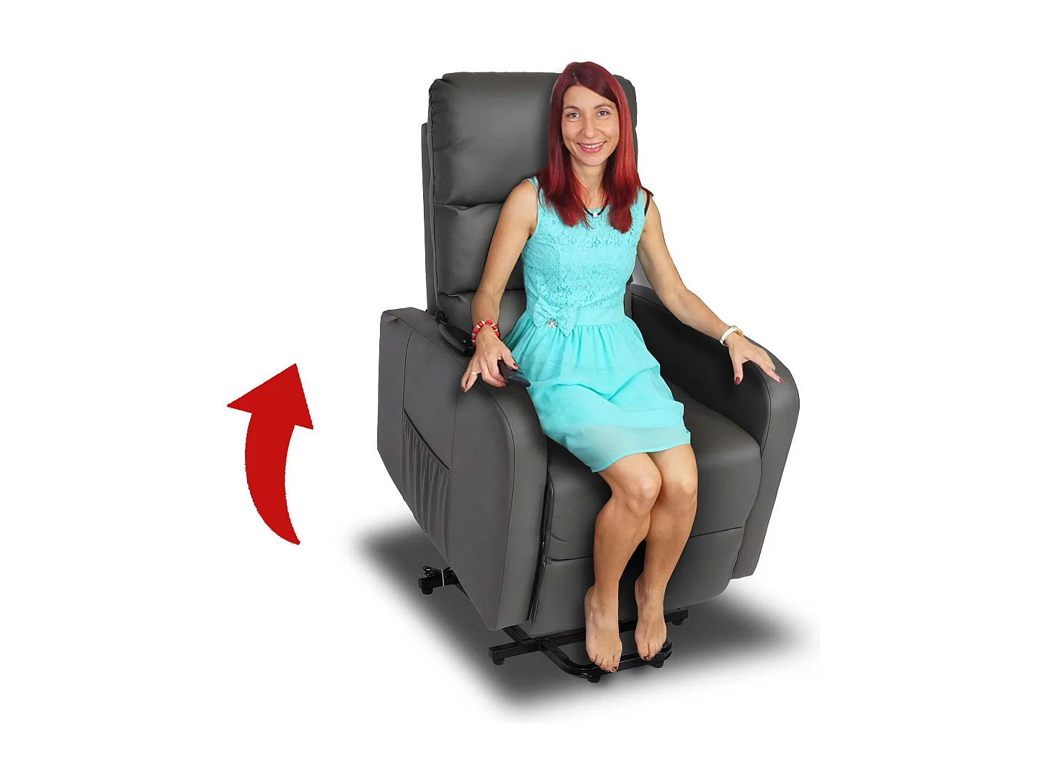 Fernsehsessel MCW-K62, Grau