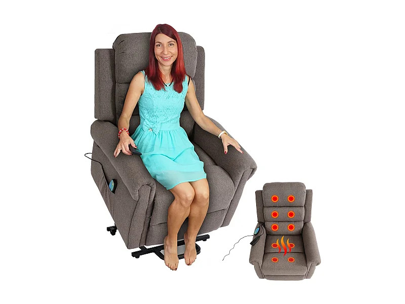 Fernsehsessel MCW-K63, Dunkelgrau