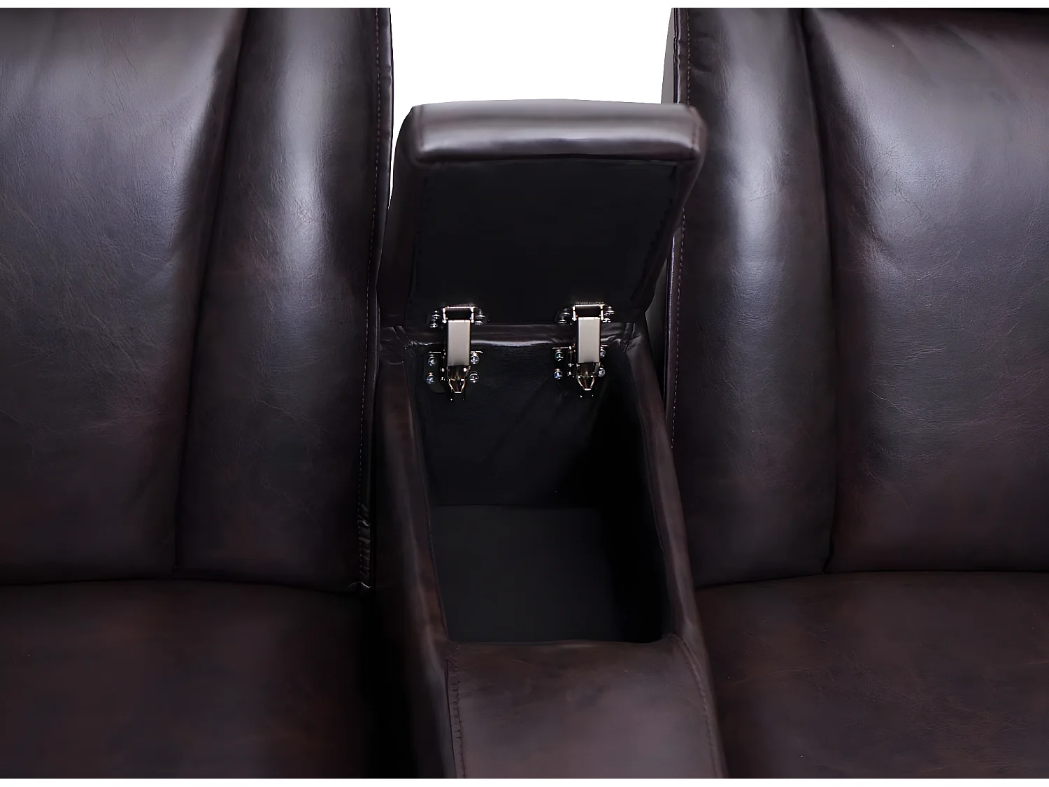 Relaxfauteuil MCW-H30 (set van 2),  bruin