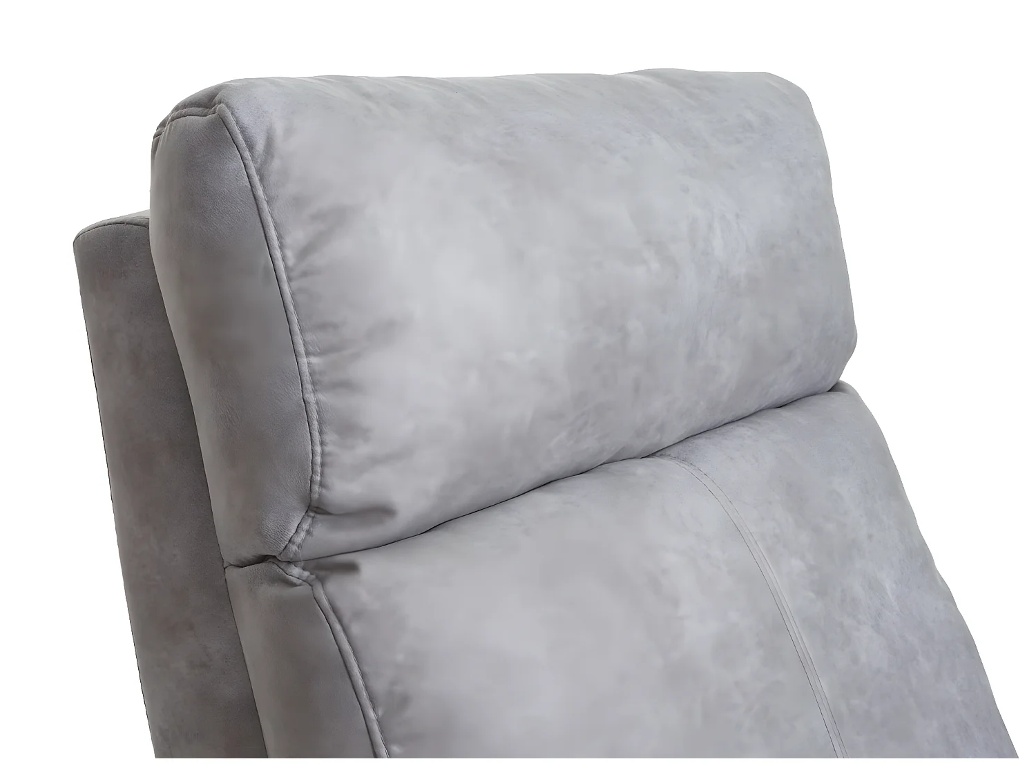 Televisiefotel MCW-A54 Premium,  stof/textiel lichtgrijs