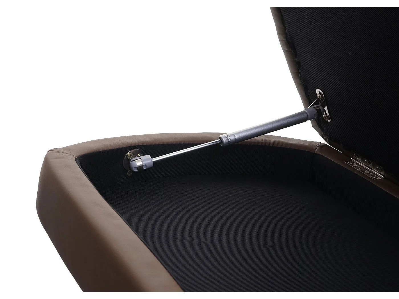 Relaxsessel MCW-C16, Kunstleder taupe-braun