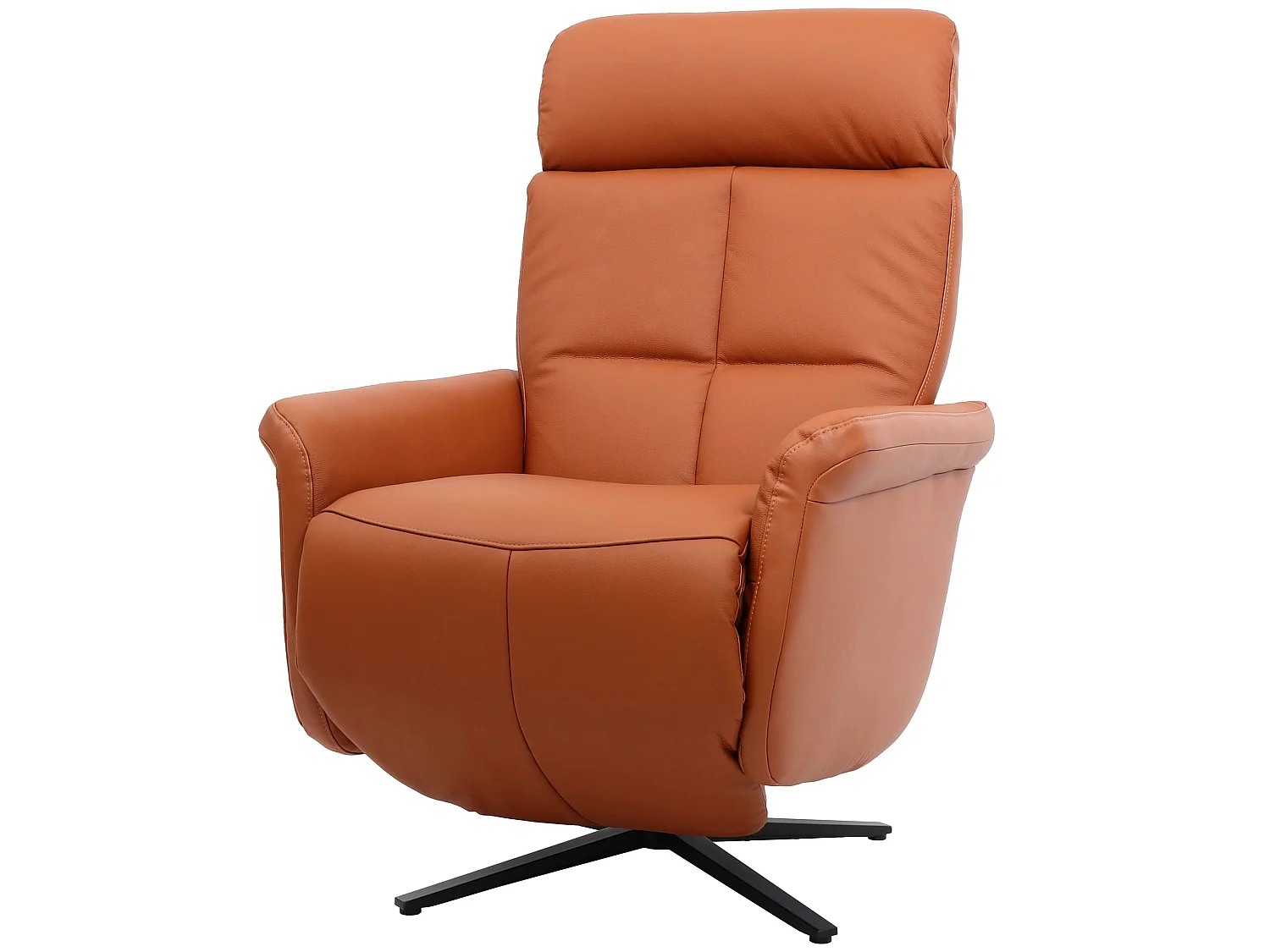 Relaxsessel MCW-L10, Terracotta-braun