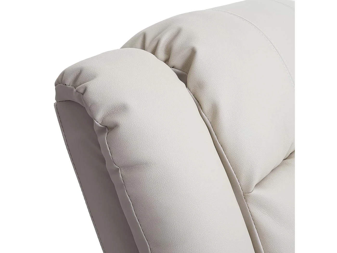 Relaxfauteuil MCW-G15,  crème