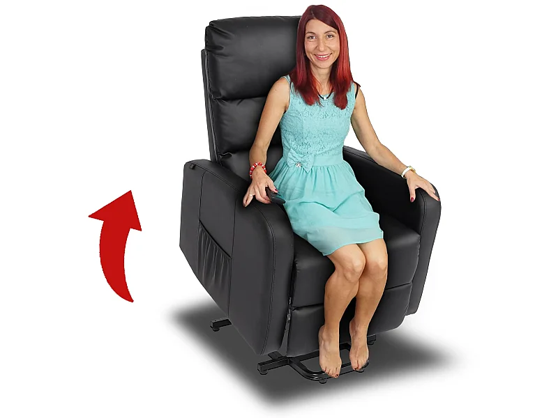 Fernsehsessel MCW-K62, Schwarz