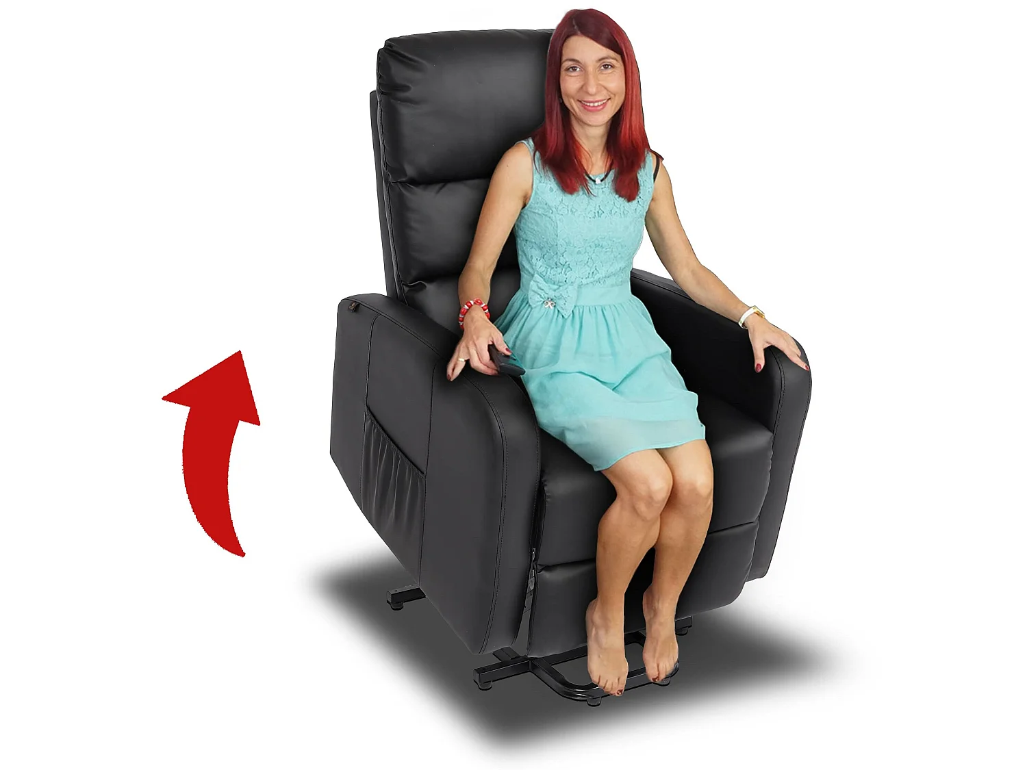 Fernsehsessel MCW-K62, Schwarz