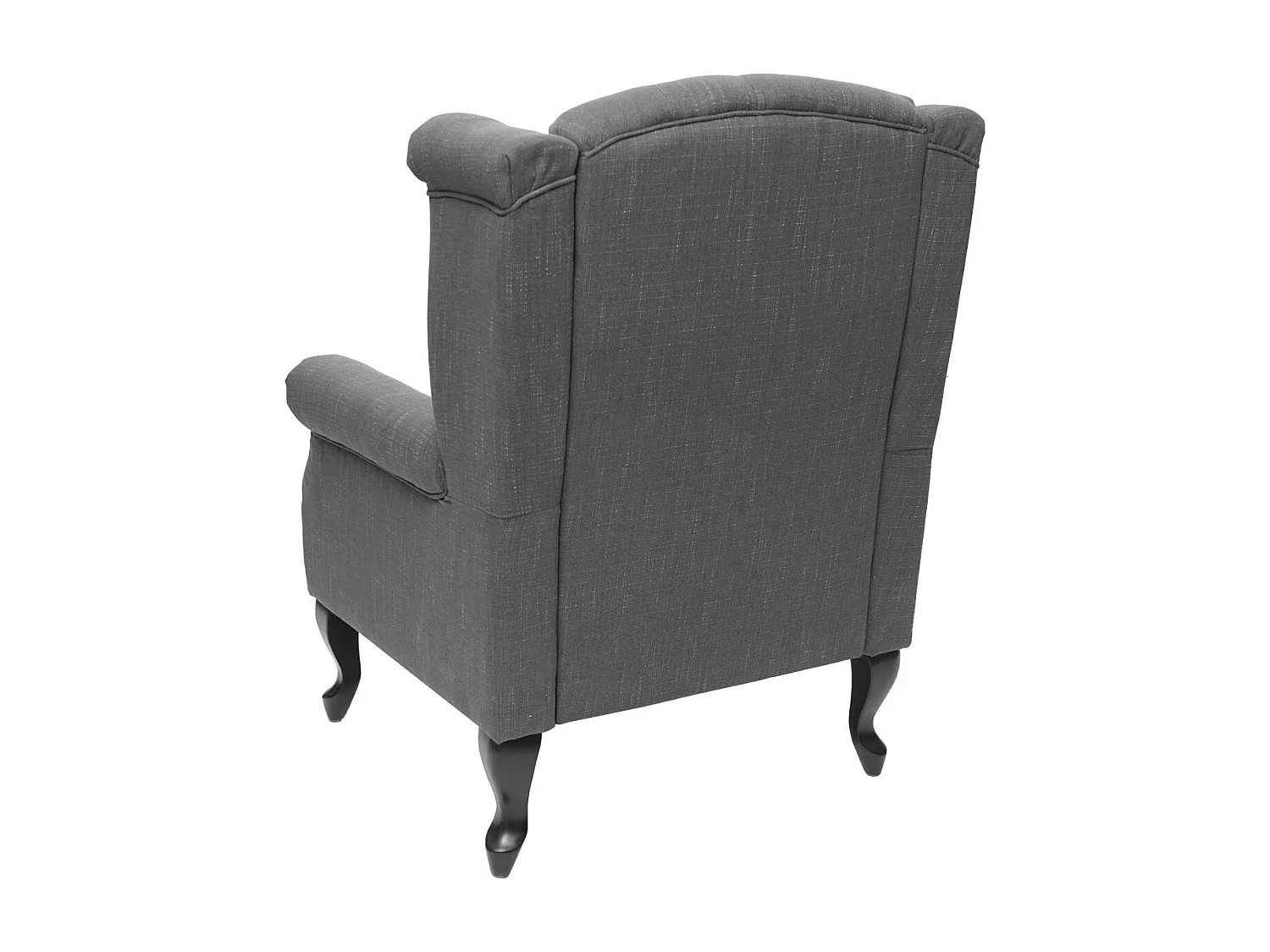 Relaxfauteuil Oxford,  donkergrijs zonder voetenbank