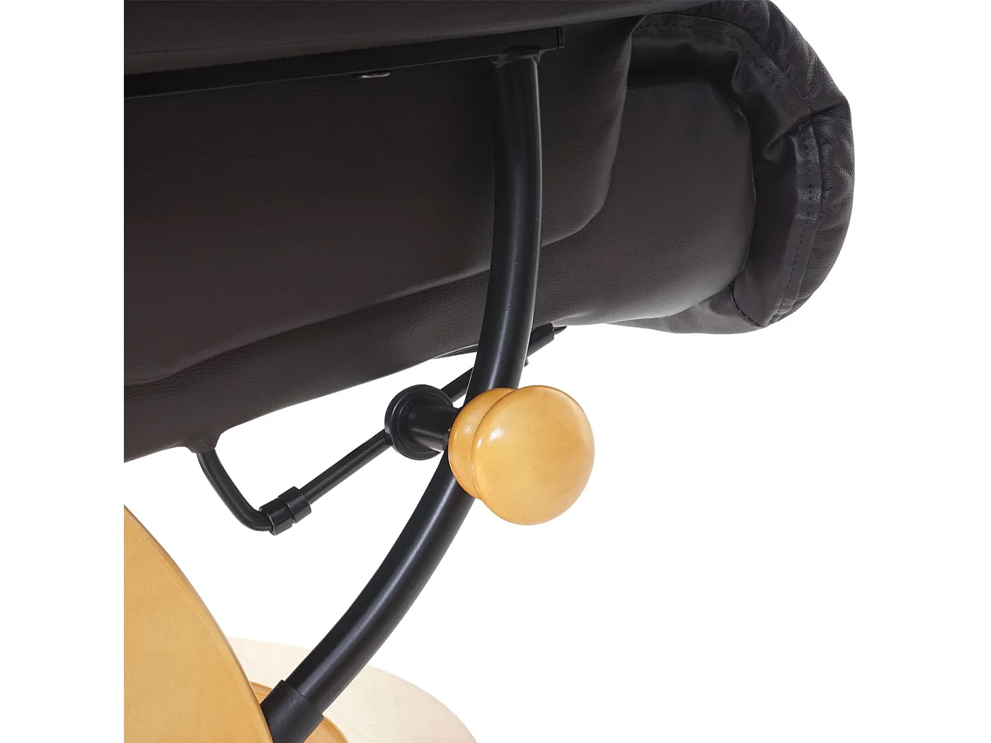 Relaxsessel Windsor XXL mit Hocker, Braun, naturbraun