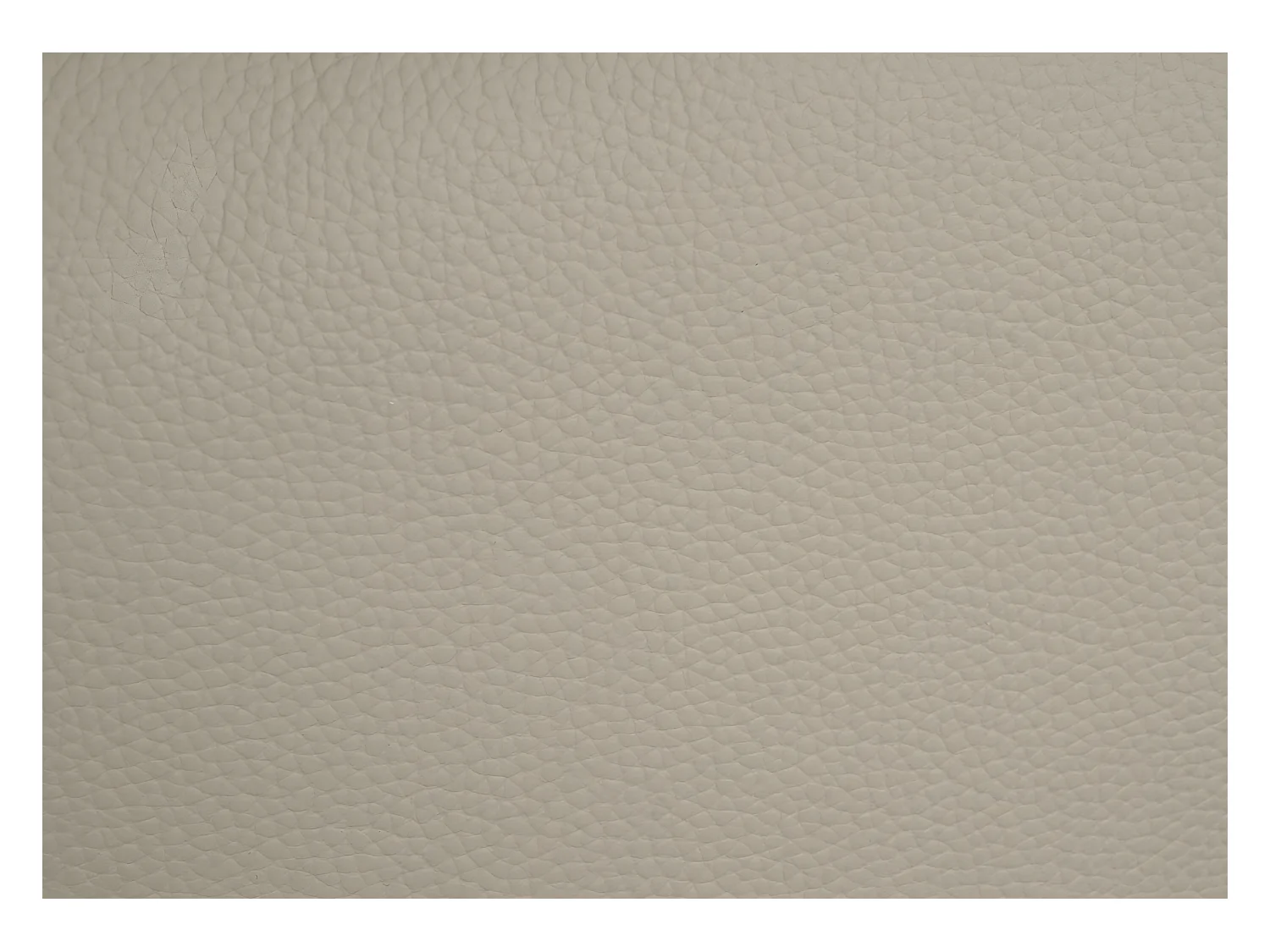 Relaxfauteuil MCW-L11 draaibaar, volledig leer,  grijs