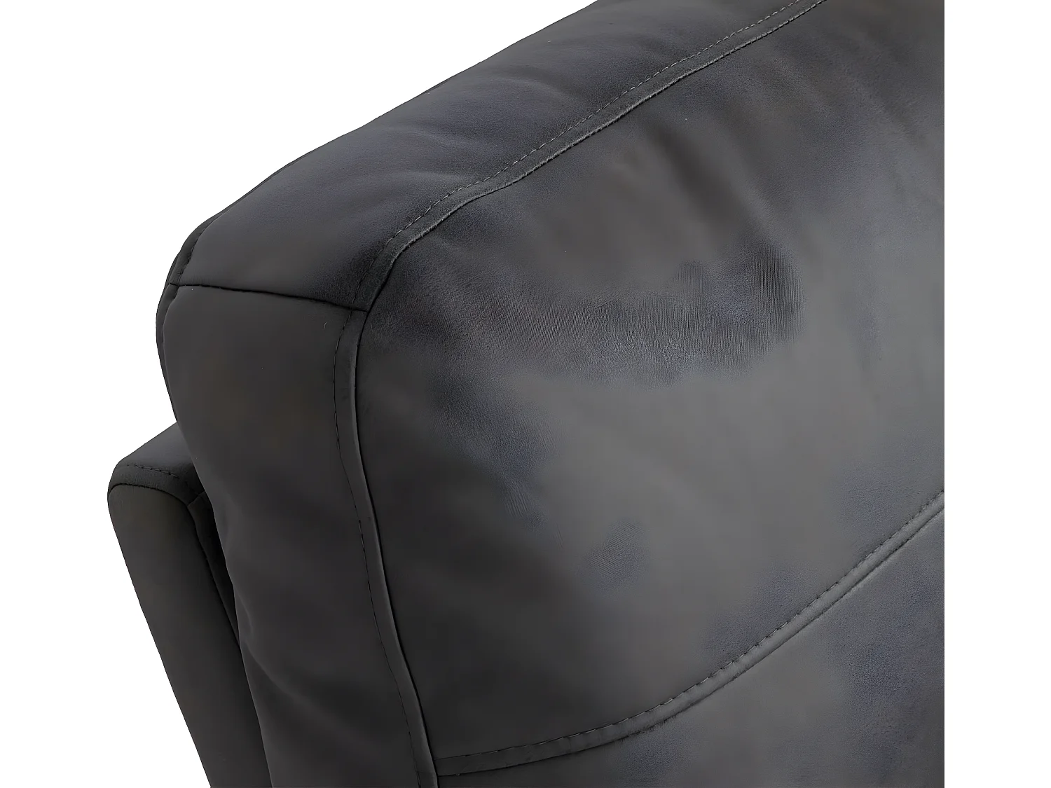 2-osobowy fotel kinowy MCW-K17,  tkanina/tekstylia ciemnoszary